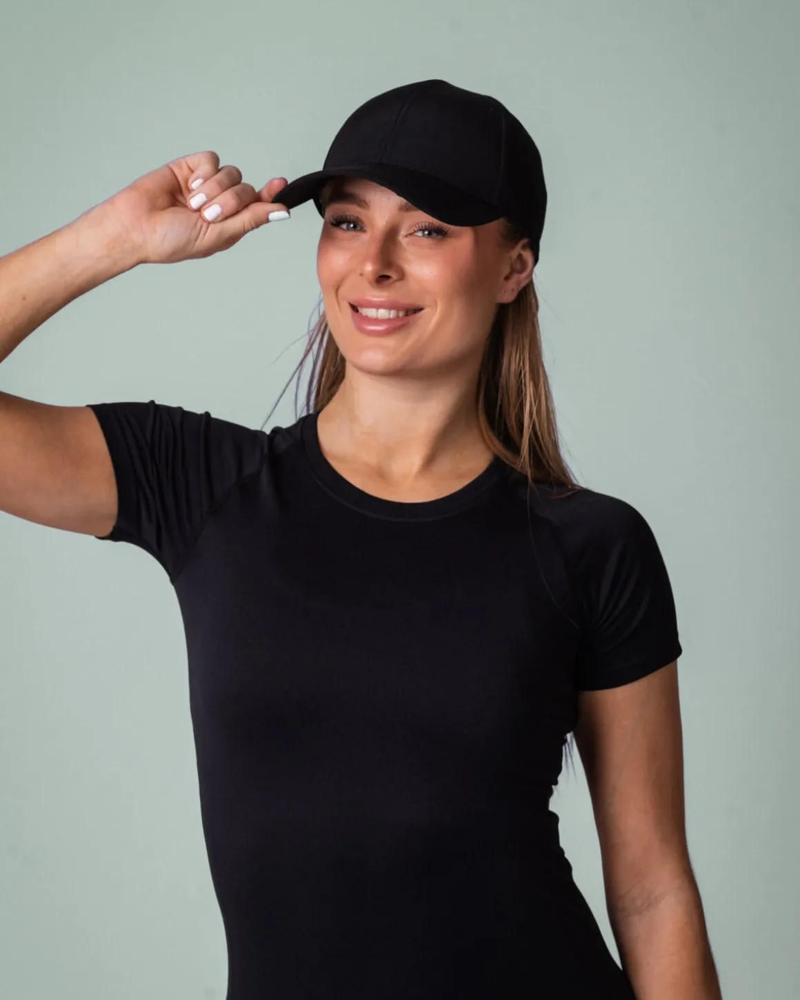 Essential Seamless T-shirt Black Beauty