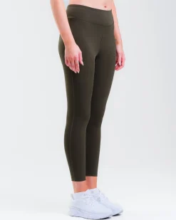 Essential Training Tights 7/8 Black+Navy+Green+Olive 4-PACK