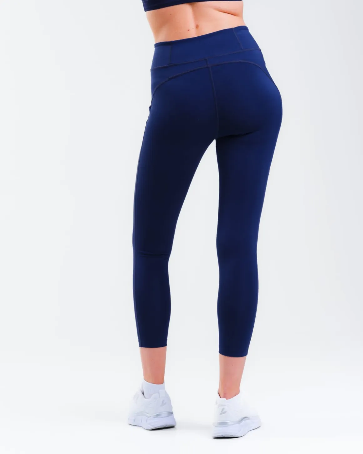 Essential Training Tights 7/8 Blue Navy