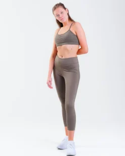 Essential Training Tights 7/8 Green Olive