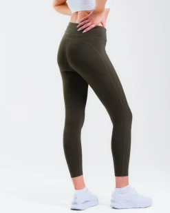 Essential Training Tights 7/8 Green Forest