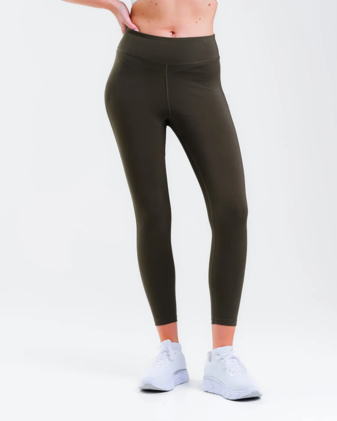 Essential Training Tights 7/8 Green Forest