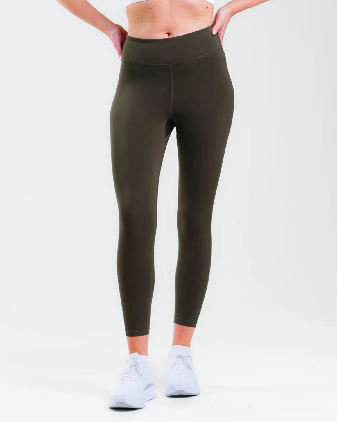 Essential Training Tights 7/8 Green Forest
