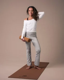 Everyday Flare Pants Grey Marl