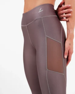Fast Track Mesh Tights Grey