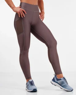 Fast Track Mesh Tights Grey