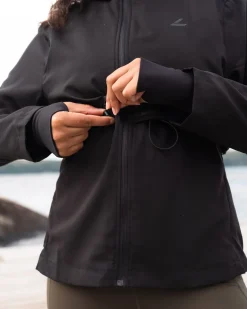 Fast Track Running Jacket Black Reflective