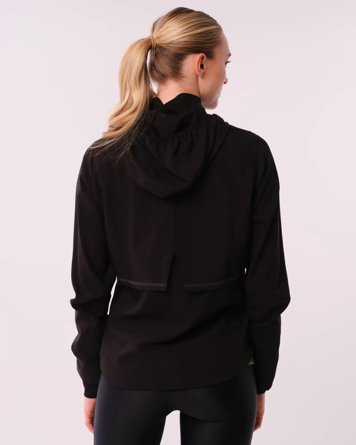 Fast Track Running Jacket Black Reflective