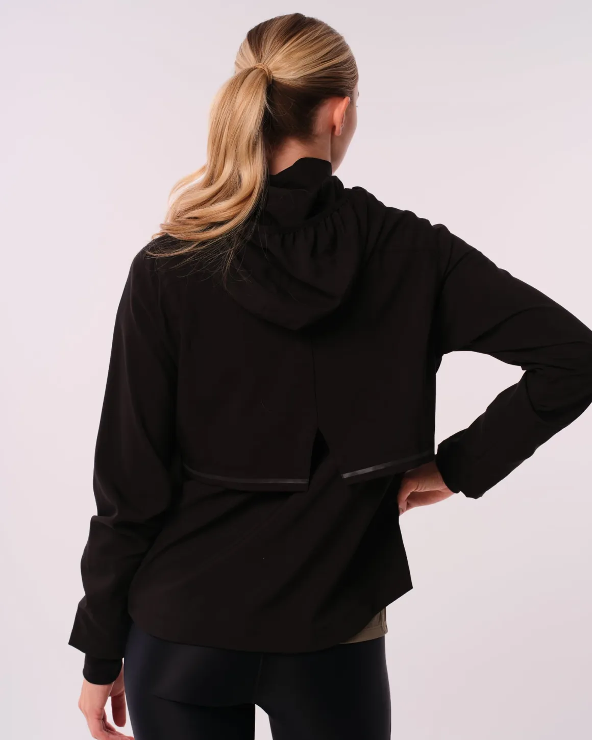 Fast Track Running Jacket Black Reflective