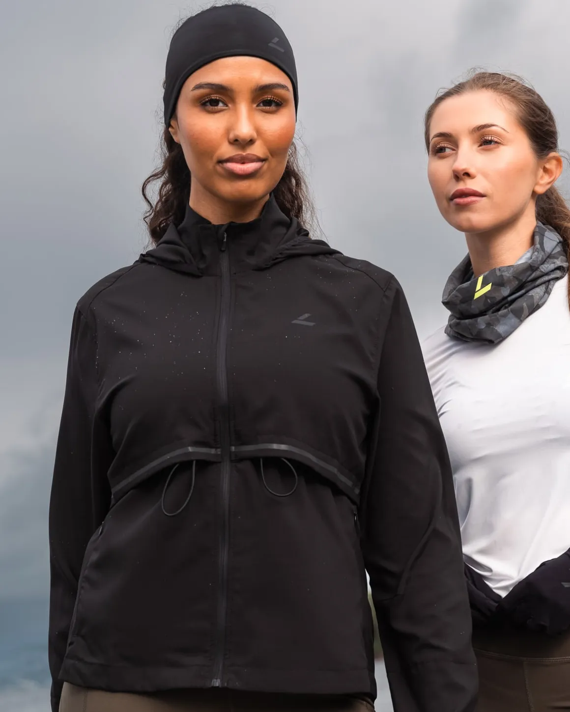 Fast Track Running Jacket Black Reflective