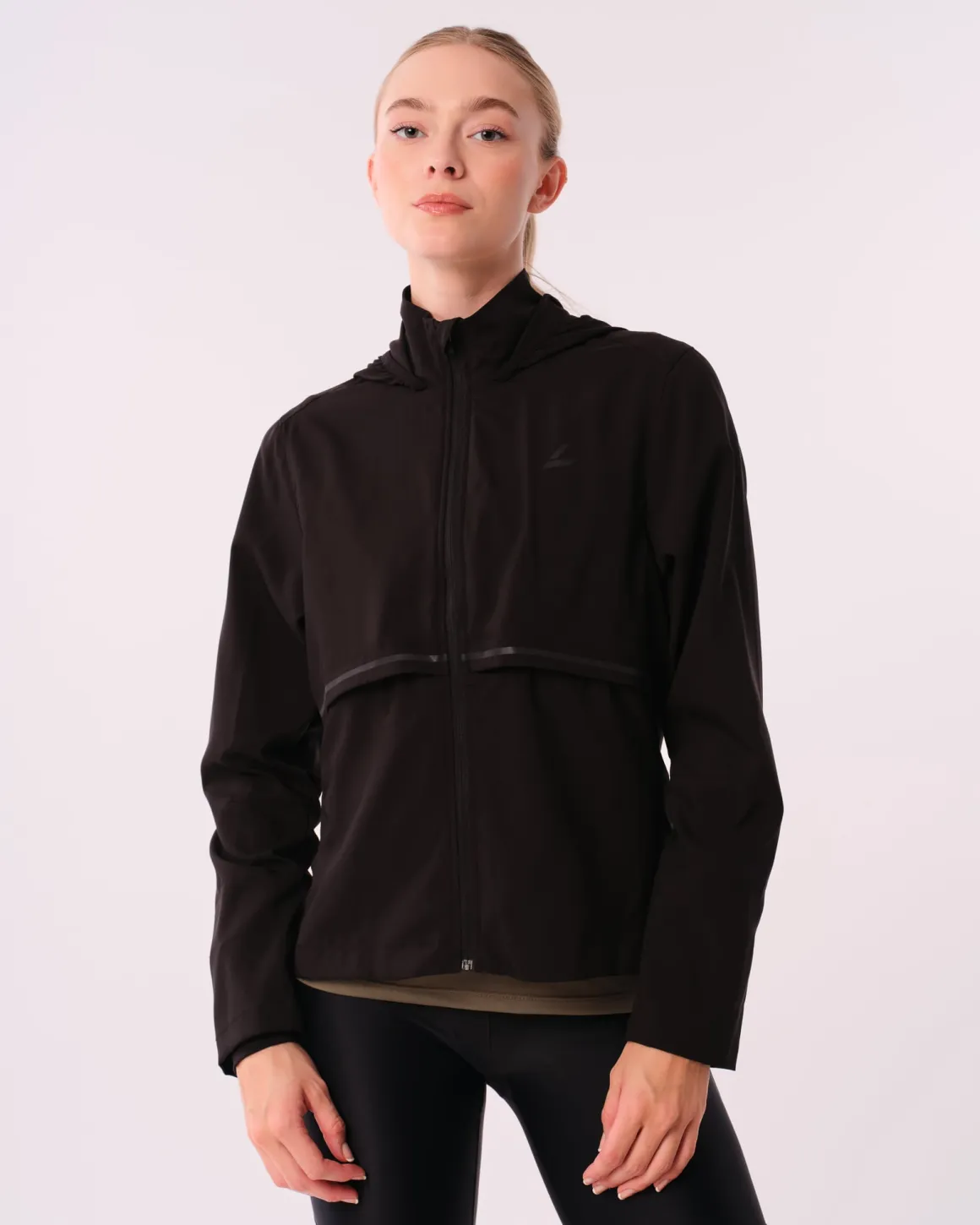 Fast Track Running Jacket Black Reflective
