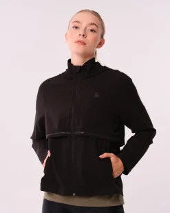 Fast Track Running Jacket Black Reflective