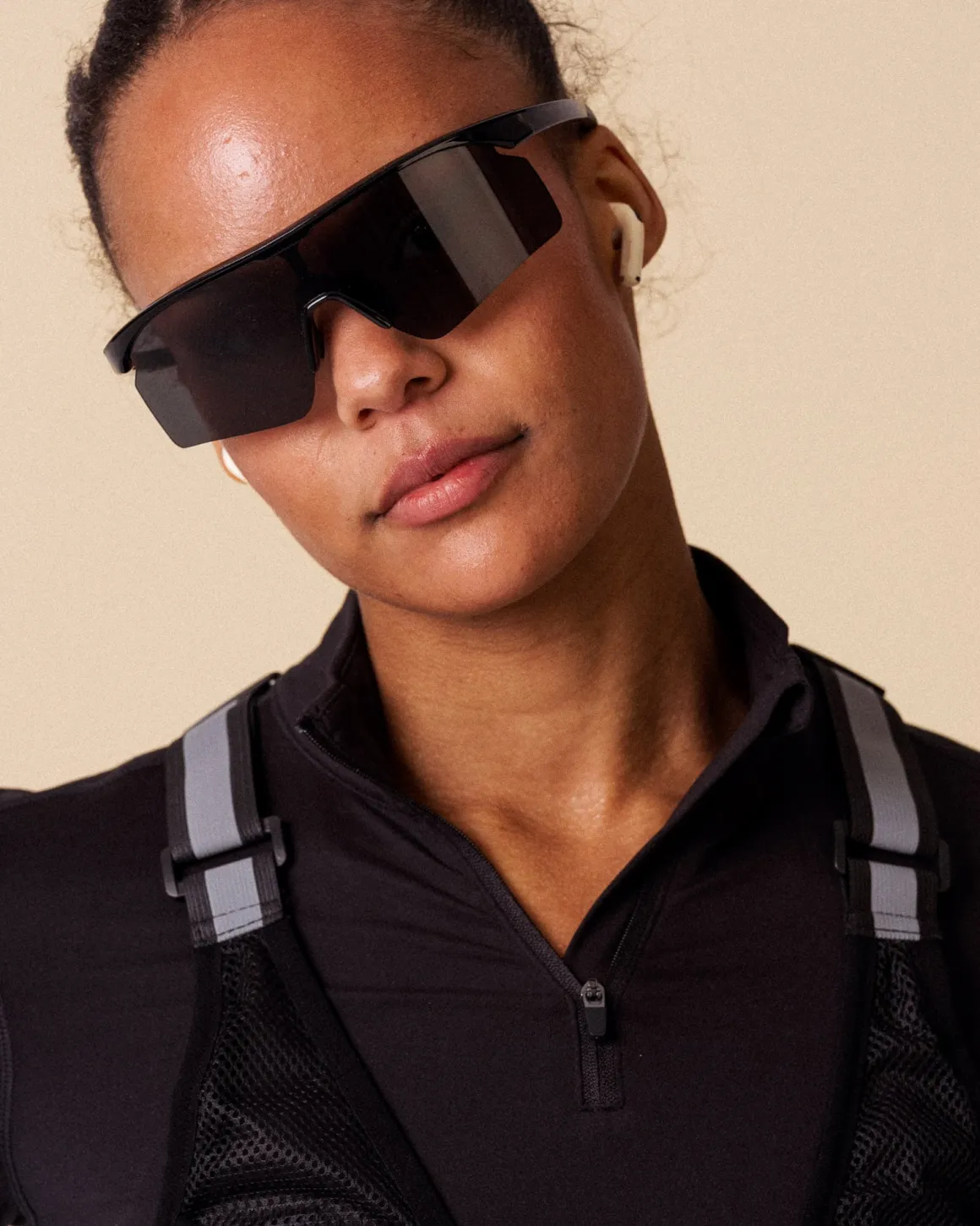 Fast Track Sports Glasses Black/Smoke – One Size