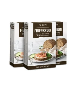 Fiberbrød 3x250g
