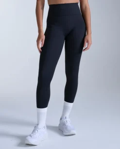 Flex Hi-Rise Comp Tights Black/Black