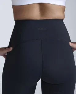 Flex Hi-Rise Comp Tights Black/Black
