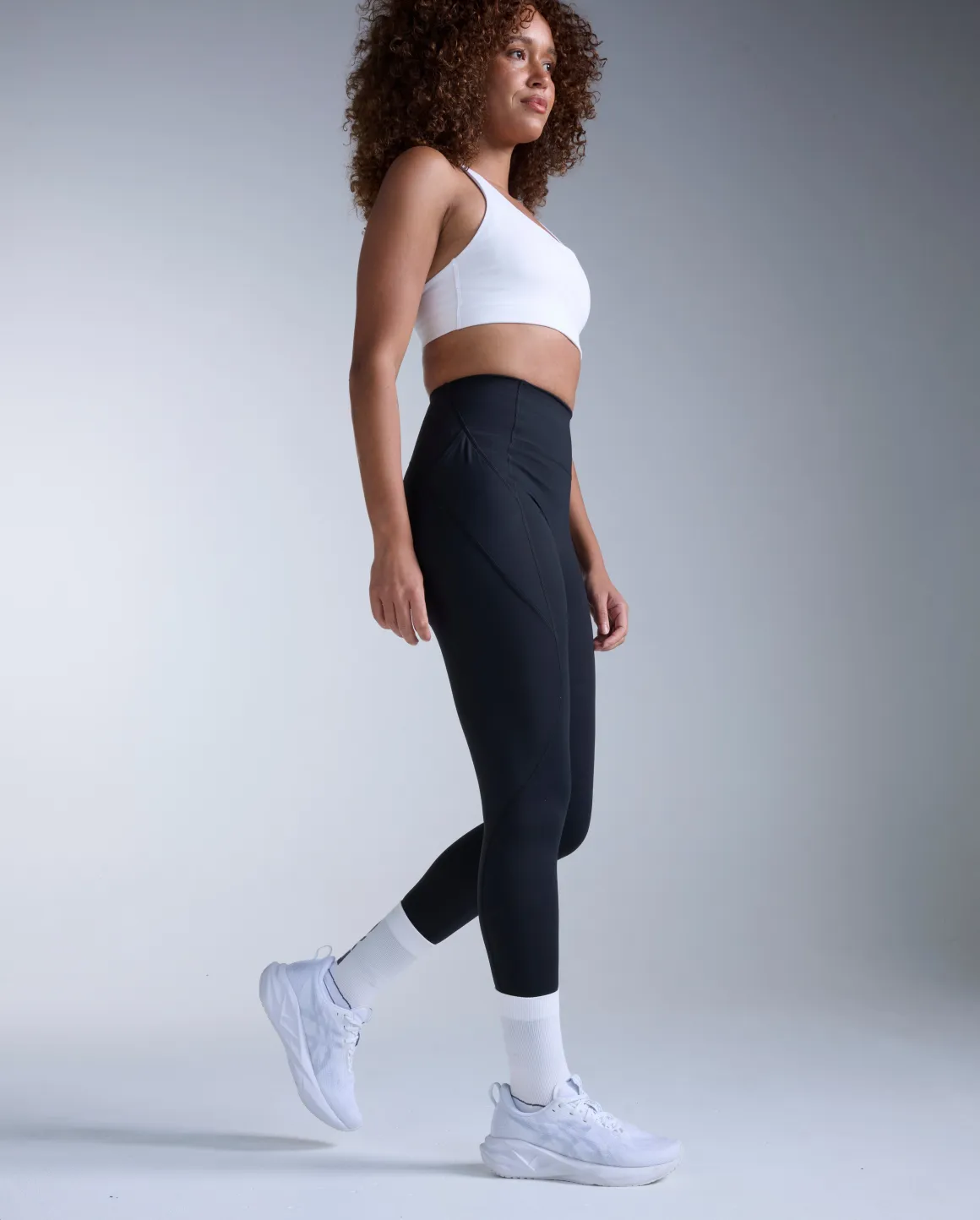 Flex Hi-Rise Comp Tights Black/Black