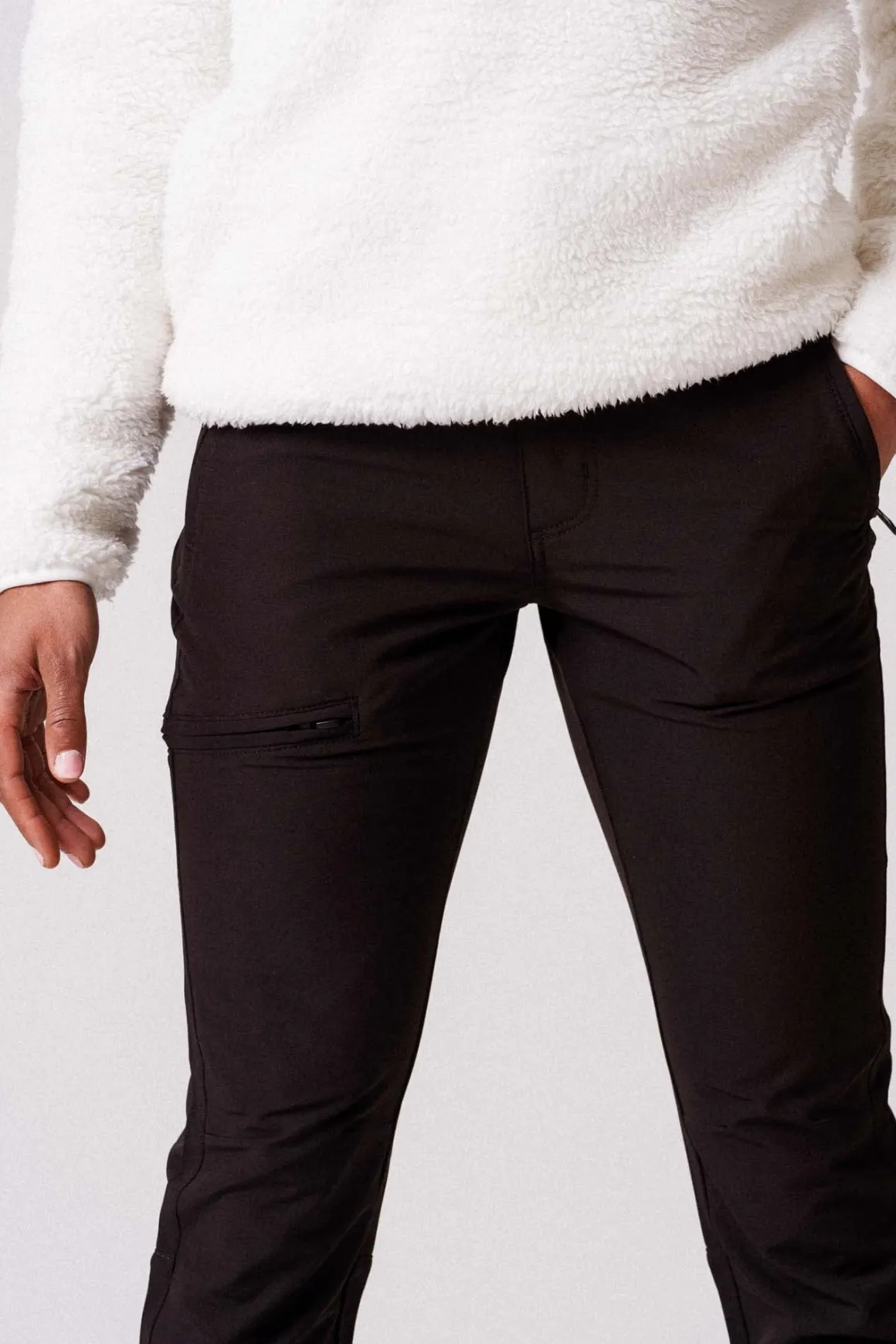 Flexible Outdoor Pants Black