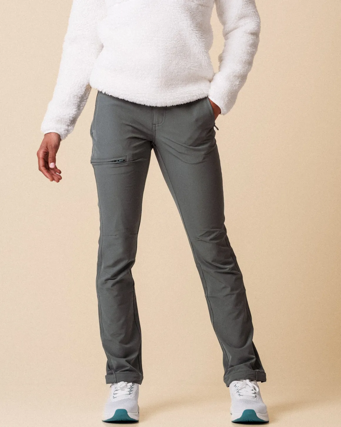 Flexible Outdoor Pants Green Balsam