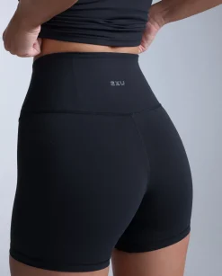 Fluid Hi-Rise 5 Inch Shorts Black/Black
