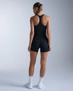 Fluid Hi-Rise 5 Inch Shorts Black/Black