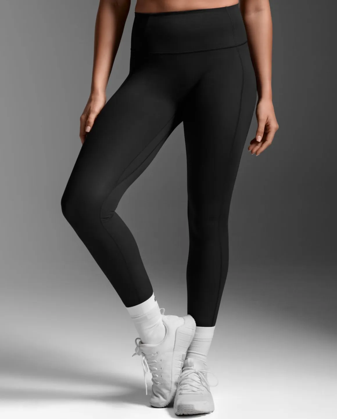 Fluid Hi-Rise Tights Black/Black