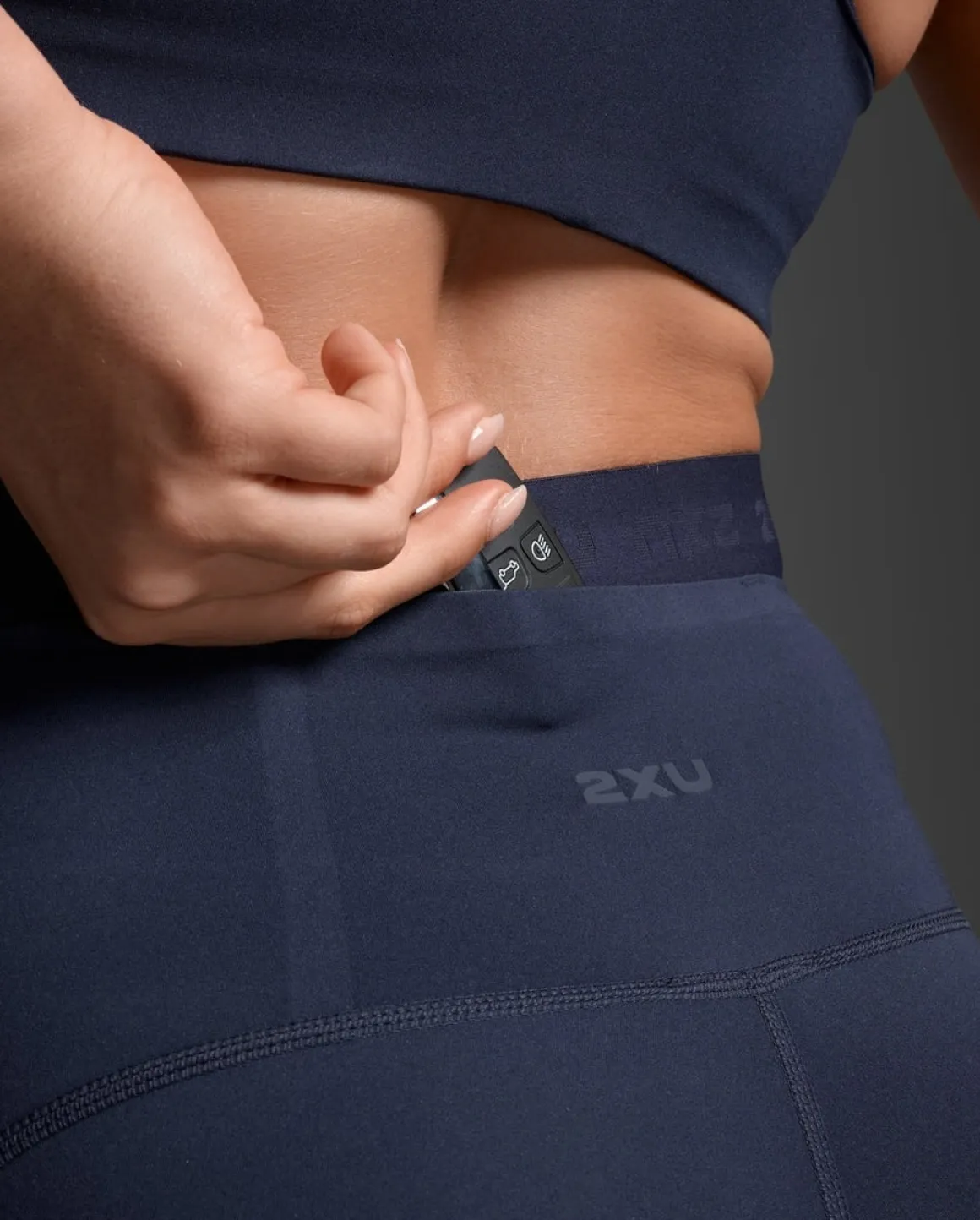 Form Stash Hi-Rise Bike Shorts Midnight/Midnight1