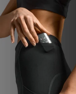 Form Stash Hi-Rise Comp 3/4 Tights Black/Black