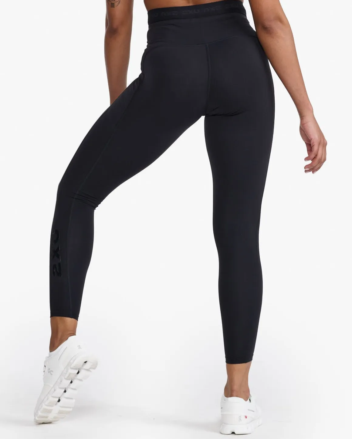 Form Stash Hi-Rise Comp Tights Black/Black