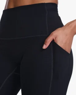 Form Stash Hi-Rise Comp Tights Black/Black