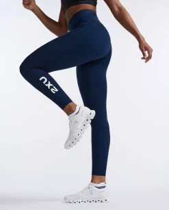 Form Stash Hi-Rise Comp Tights Midnight/White