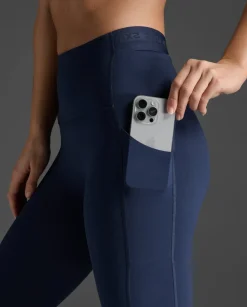 Form Stash Hi-Rise Comp Tights Midnight/White