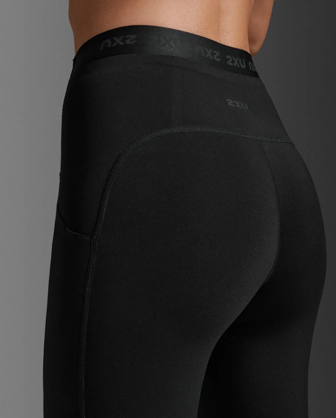 Form Stash Hi-Rise Comp Tights Black/Black1