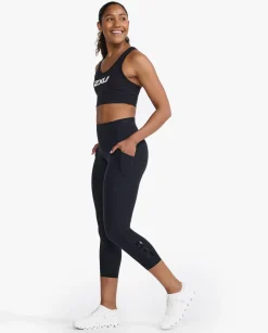 Form Stash Hi-Rise Comp 7/8 Tights Black/Black1