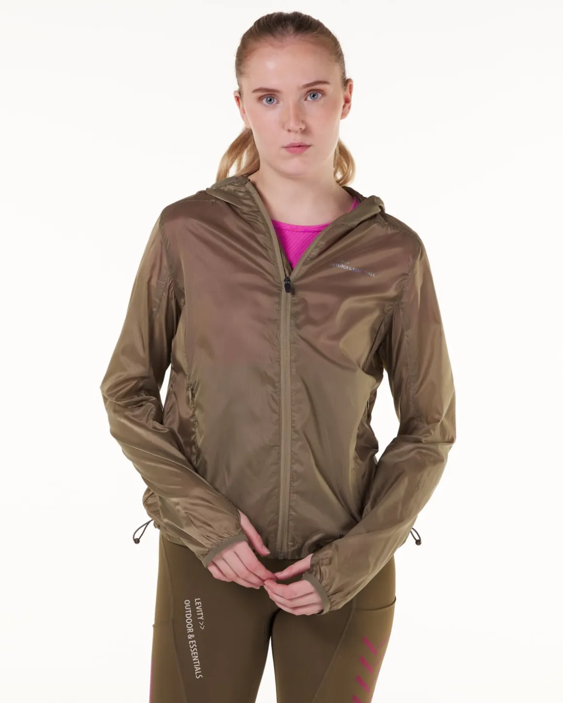 Fusion Packable Lightweight Jacket Bay Leaf
