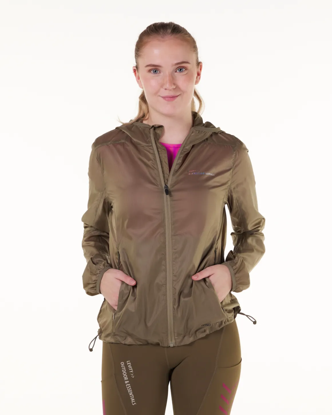 Fusion Packable Lightweight Jacket Bay Leaf