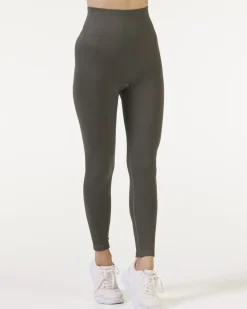 Generation Rib Tights Dark Green
