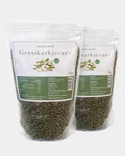 Gresskarkjerner 2x1kg