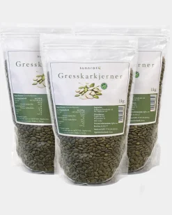 Gresskarkjerner 3x1kg
