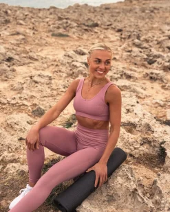 Habits Seamless Tights Pink Rose
