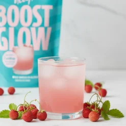 Heey! Boost & Glow Creatine+ Collegan Wild Strawberries 300g