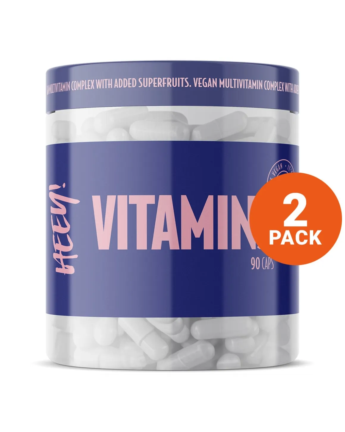 Heey! Multivitamin + Superfruits 2×90 caps