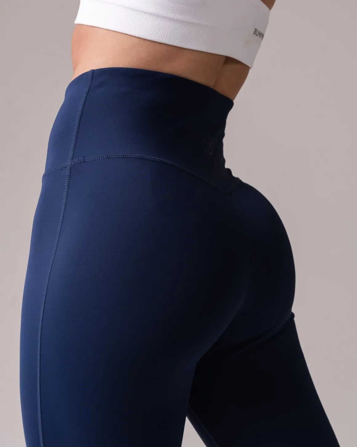 Hero High Rise Flare Pants Navy Blue