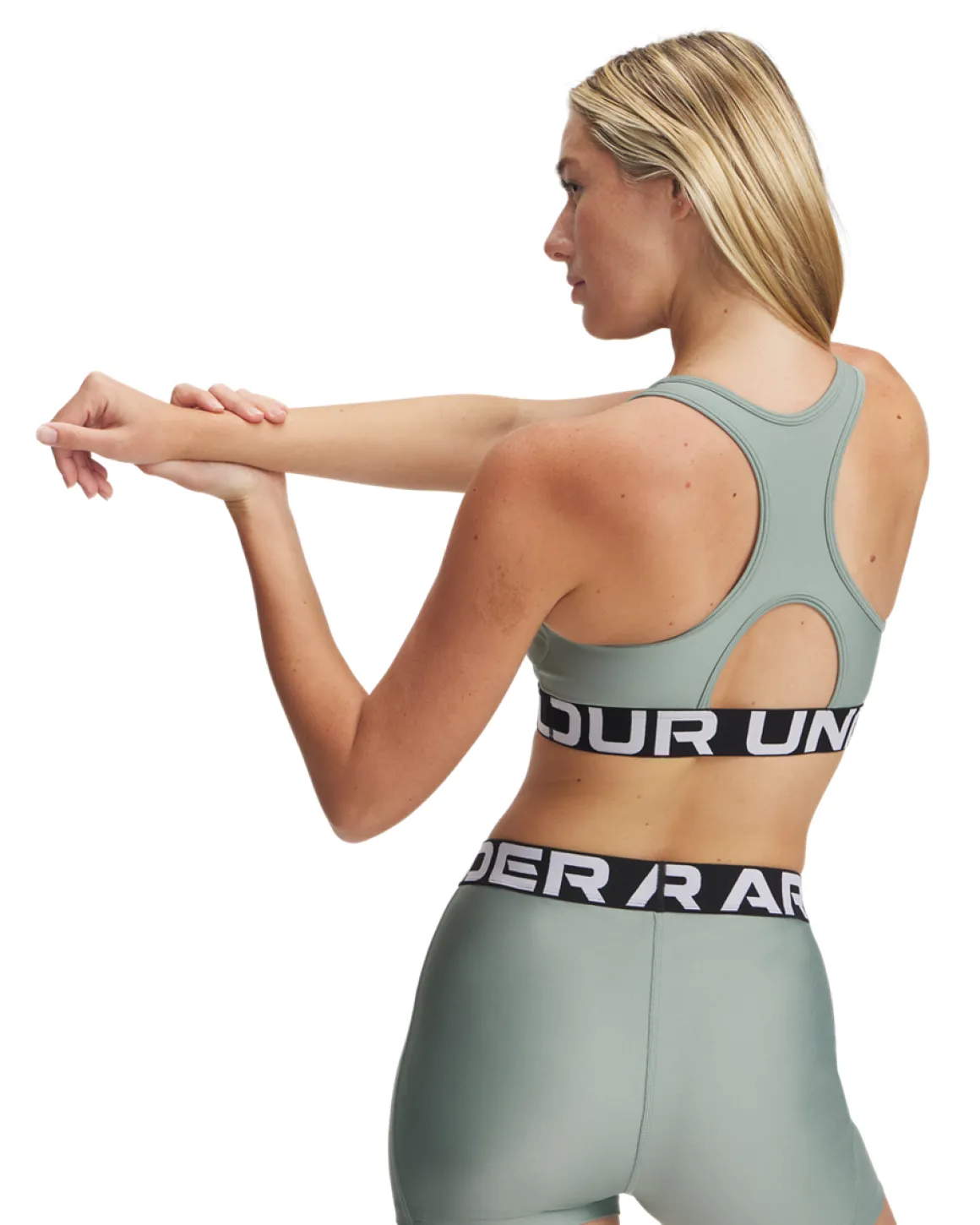 HG Mid Branded bra + Legging Silica Green SET