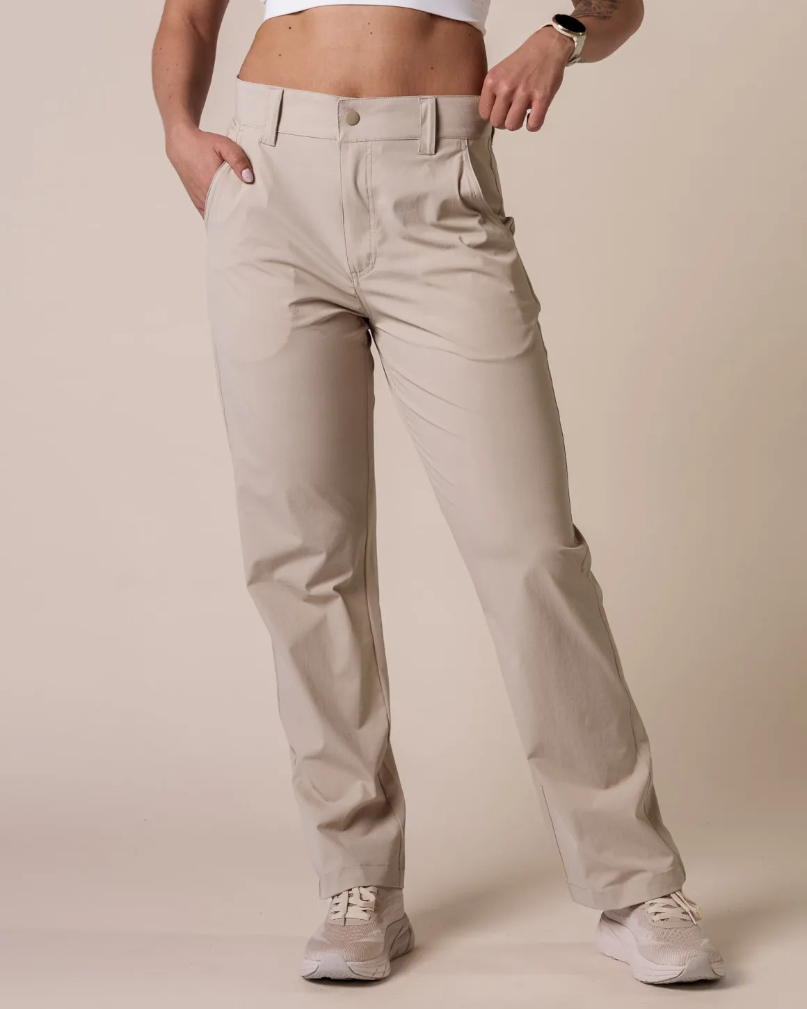 Hike Ripstop Pants Beige Feather