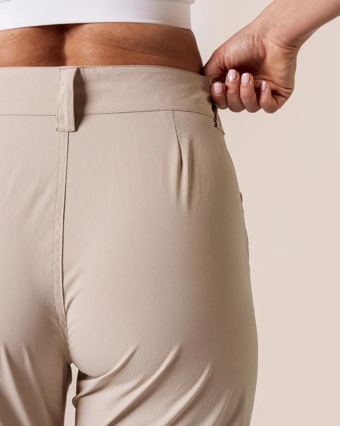 Hike Ripstop Pants Beige Feather