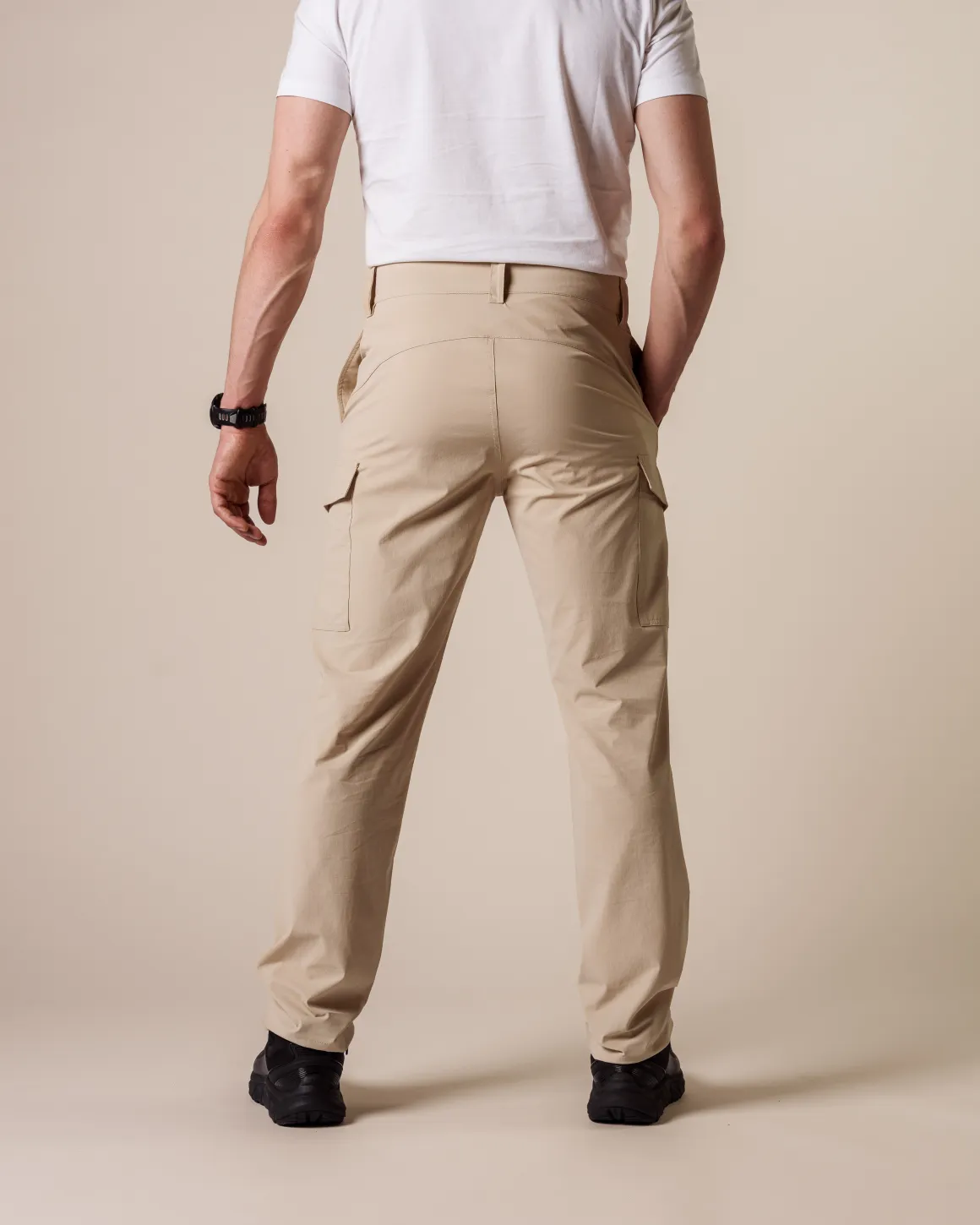 Hike Ripstop Pants M Beige Safari