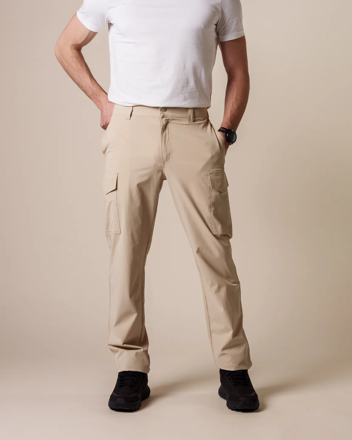 Hike Ripstop Pants M Beige Safari