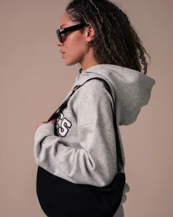 Hoodie + Sweatpant Grey/Pilates SET