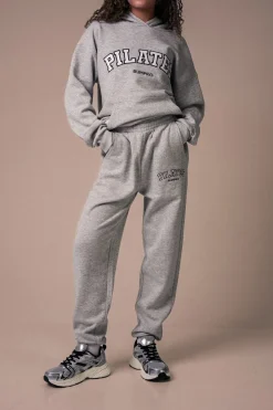 Hoodie + Sweatpants Black/Pilates SET